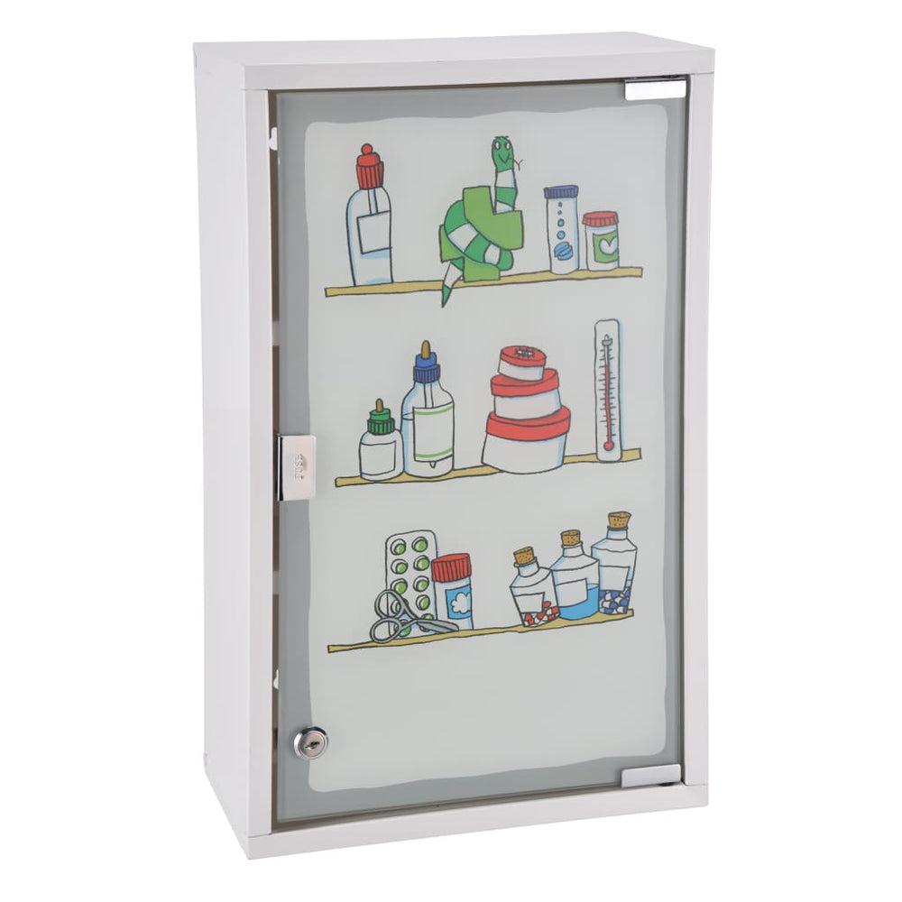 Hi Dulap De Medicamente, 30 X 15 X 50 Cm, Oțel Inoxidabil