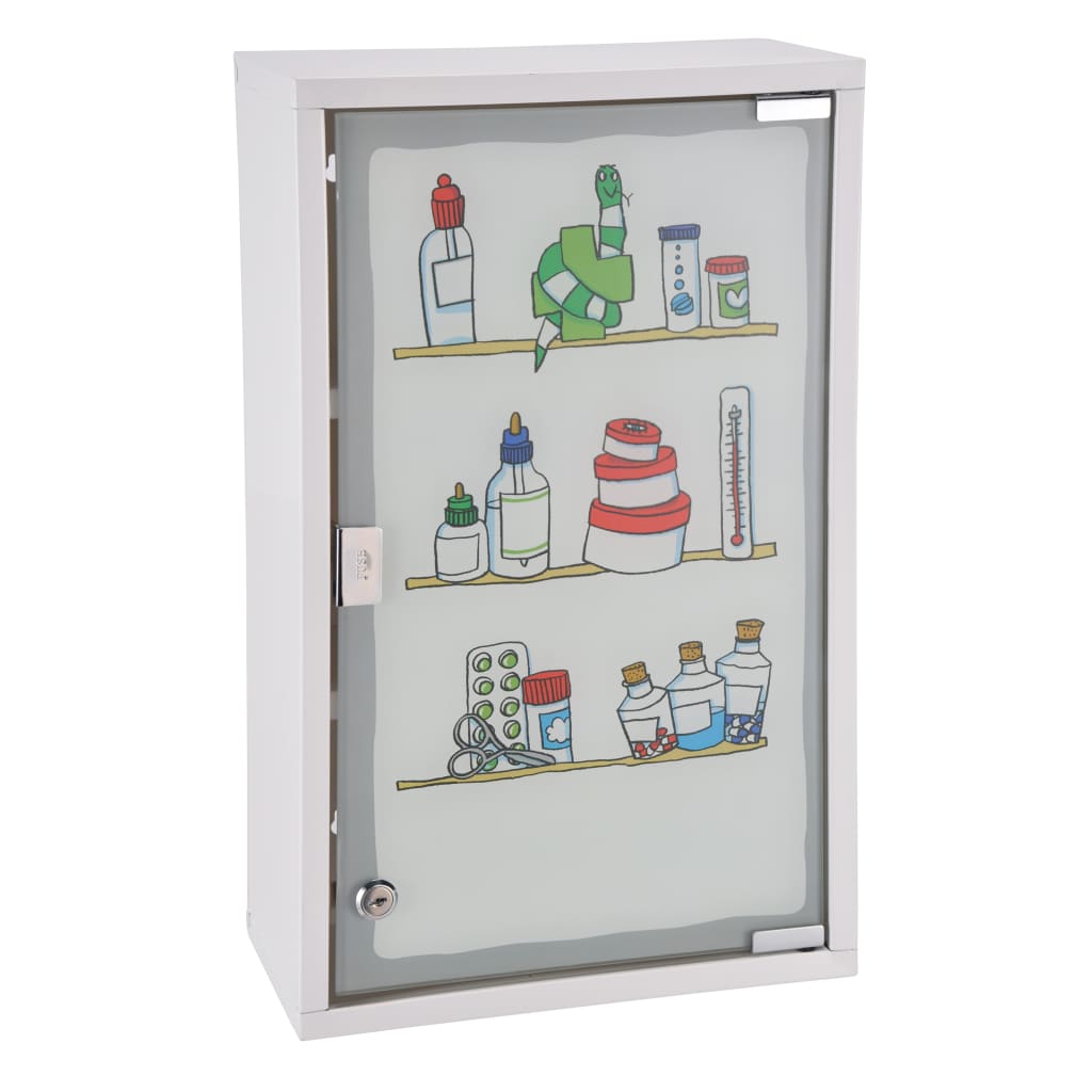 Hi Dulap De Medicamente, 30 X 15 X 50 Cm, Oțel Inoxidabil