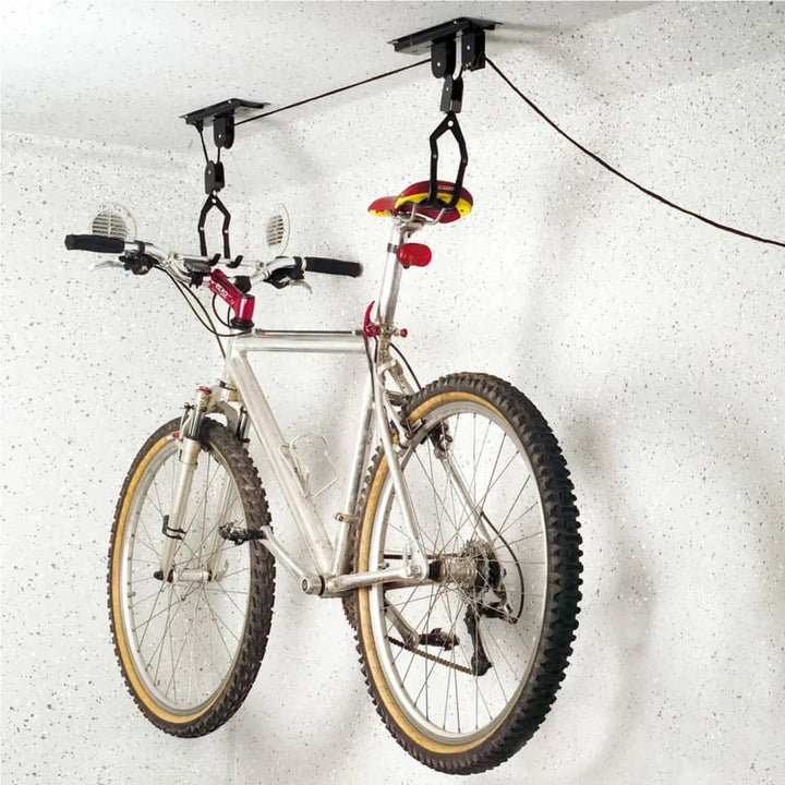Hi Sistem De Ridicare Pentru Biciclete, Negru, Metal