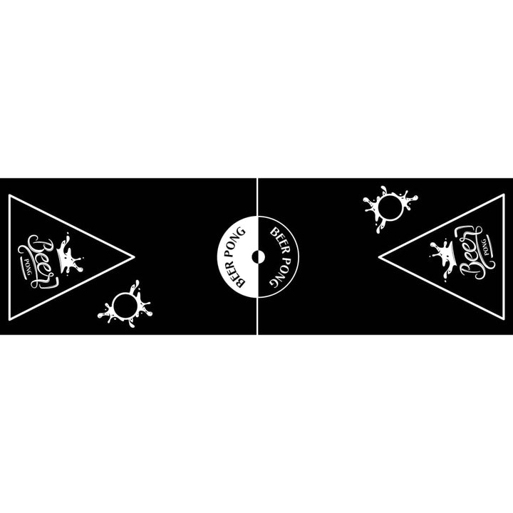 Hi Masă Pliabilă Pentru Beer Pong, Înălțime Reglabilă, Negru