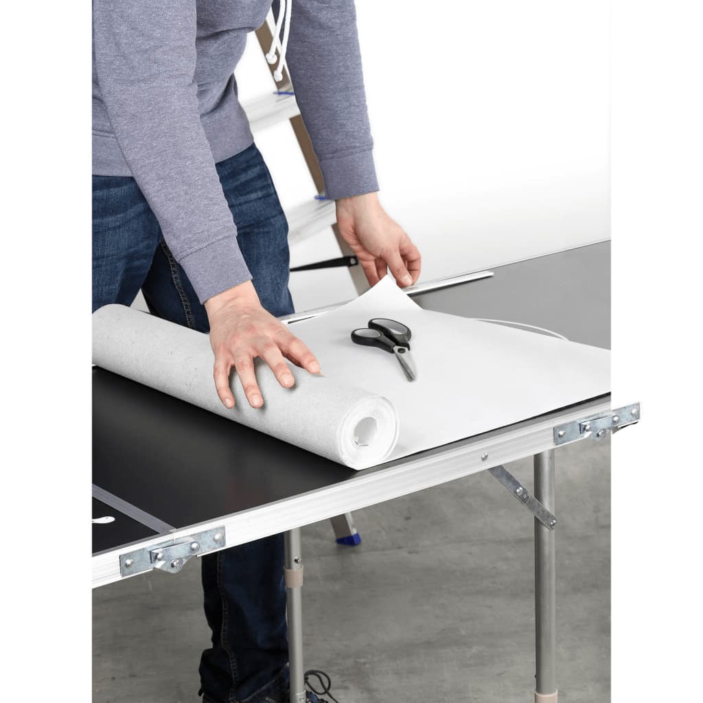 Hi Masă Pliabilă Pentru Beer Pong, Înălțime Reglabilă, Negru