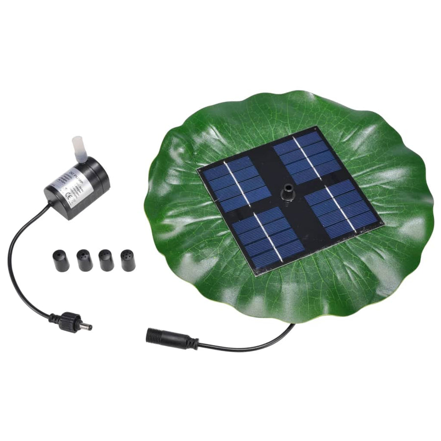 Hi Pompă De Fântână Solară Plutitoare, Frunză De Lotus