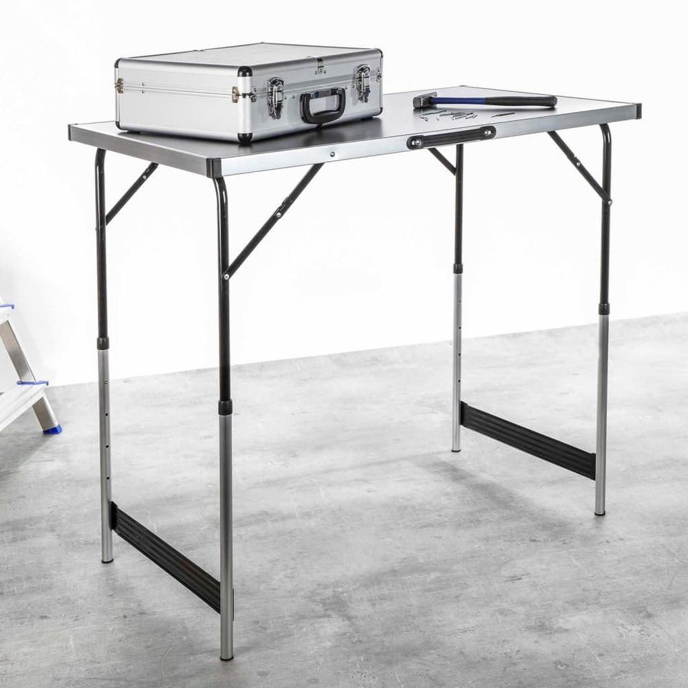 Hi Masă Pliabilă, 100X60X94 Cm, Aluminiu