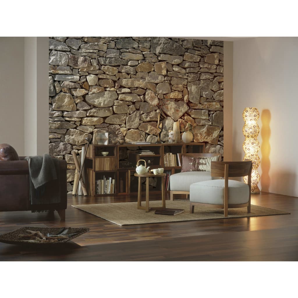 Komar Fototapet Mural Stone Wall, 368 X 254 Cm, 8-727