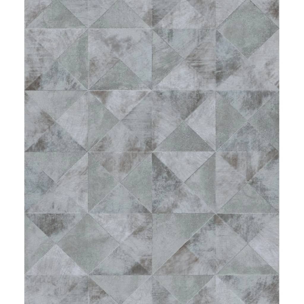 Noordwand Tapet „Topchic Graphic Shapes Facet”, Portocaliu Metalic