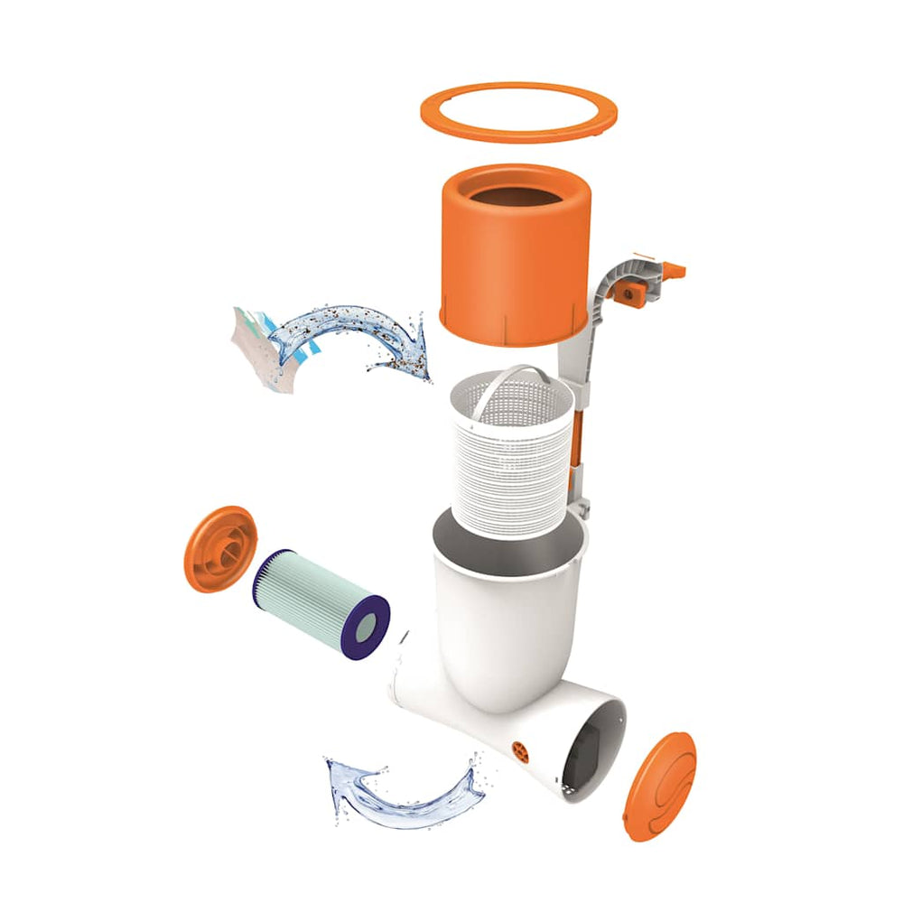 Bestway Pompă De Filtrare Piscină Flowclear Skimatic, , 58462