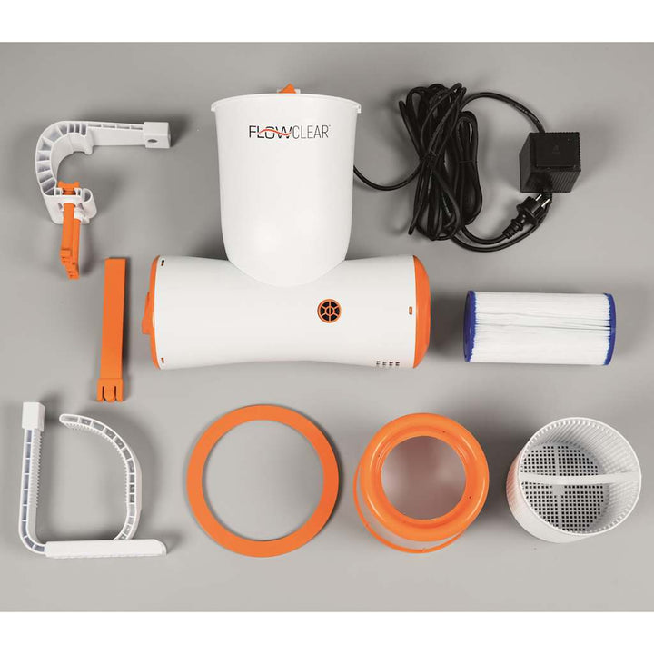 Bestway Pompă De Filtrare Piscină Flowclear Skimatic, , 58462
