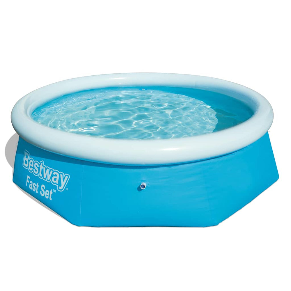 Bestway Piscină Gonflabilă Fast Set, 244 X 66 Cm, Rotundă, 57265