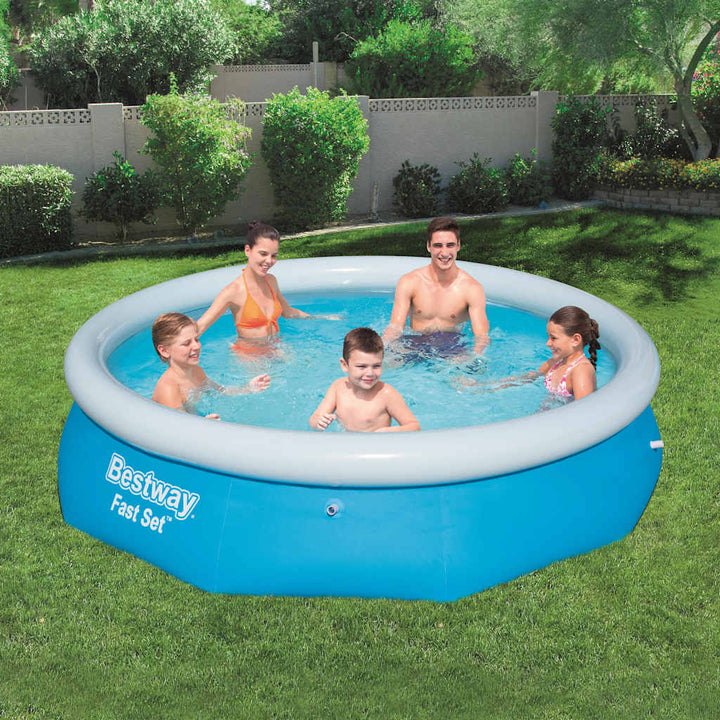 Bestway Piscină Gonflabilă Fast Set, , Rotundă, 57273