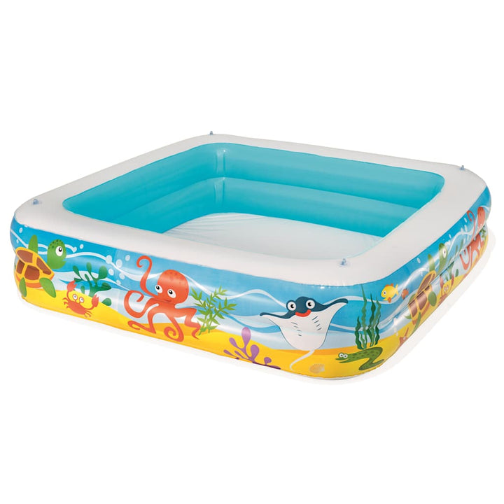 Bestway Piscină De Joacă & Baldachin, Albastru, , 52192