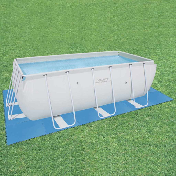 Bestway Protecții Podea Piscină, 8 Buc., Albastru, 58220