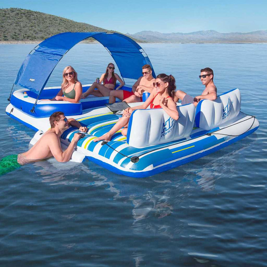 Bestway Insulă Plutitoare Tropical Breeze, 389 X 274 Cm, 43105