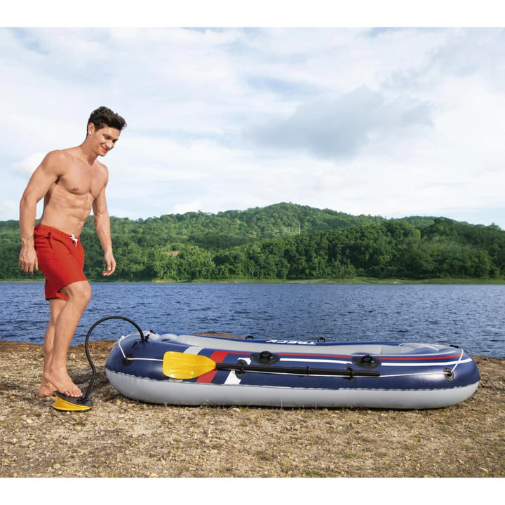 Bestway Set Barcă Gonflabilă Hydro-Force Treck X2, 255X127 Cm