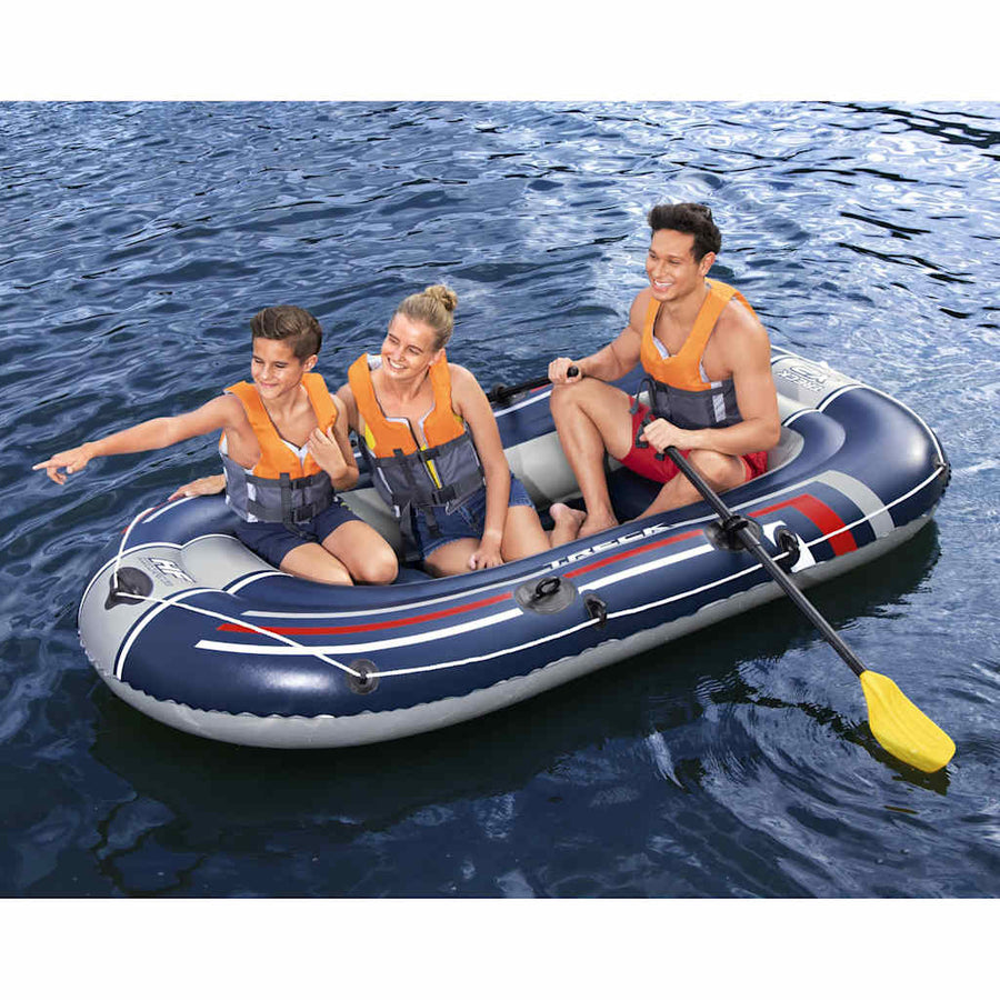 Bestway Set Barcă Gonflabilă Hydro-Force Treck X2, 255X127 Cm
