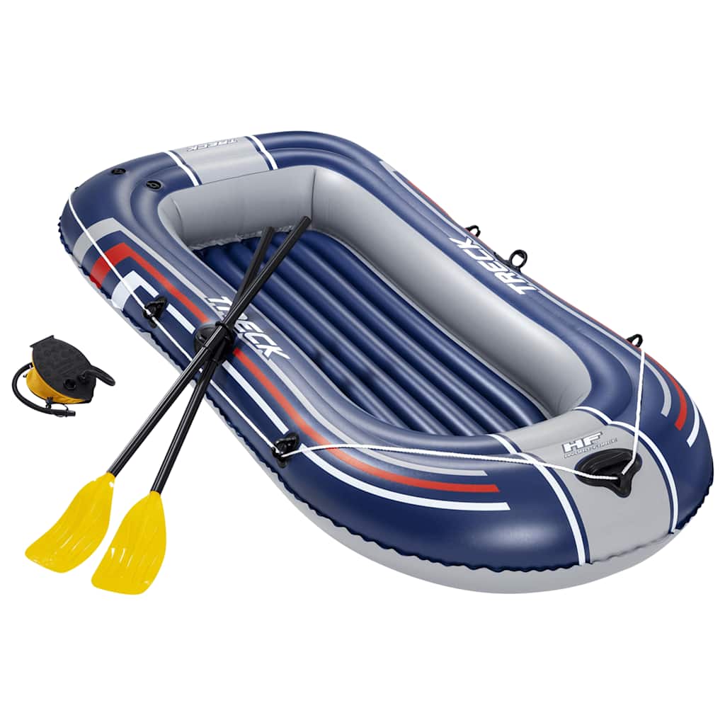 Bestway Barcă Gonflabilă Hydro-Force Cu Pompă Și Vâsle Albastru