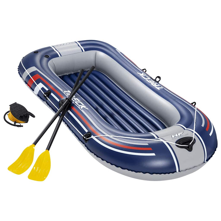 Bestway Barcă Gonflabilă Hydro-Force Cu Pompă Și Vâsle Albastru