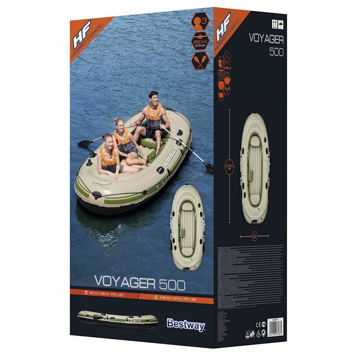 Bestway Barcă Gonflabilă Hydro Force, Voyager 500, 348 X 141 Cm