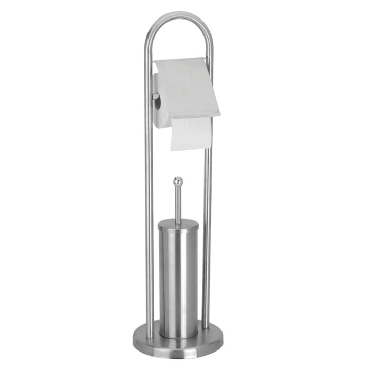 Excellent Houseware Suport Rolă De Toaletă Cu Perie De Toaletă, 80 Cm