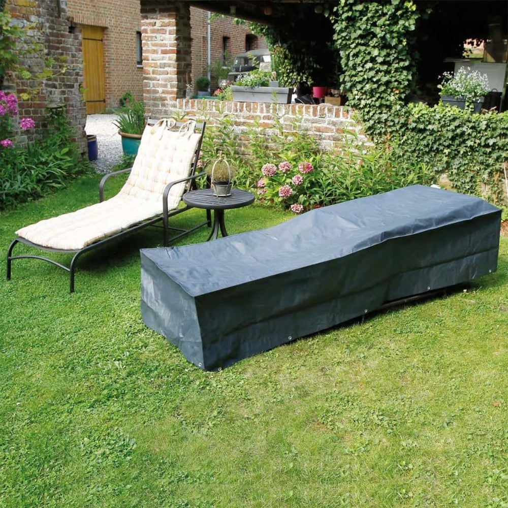 Nature Husă Mobilier De Grădină Pentru Scaune Rabatabile, 205X78X40 Cm
