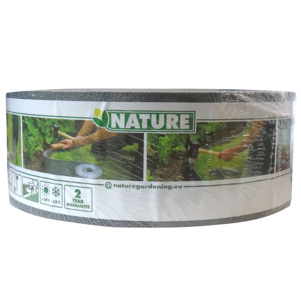 Nature Set Margine De Bordură Și Țăruși De Grădină,