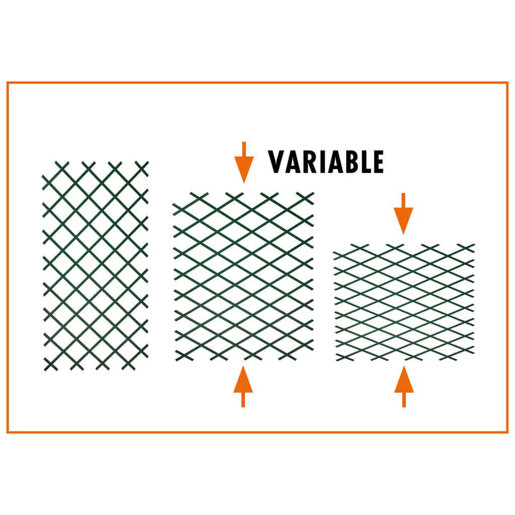 Nature Gard De Grădină Tip Trellis, Pvc, , 6040704