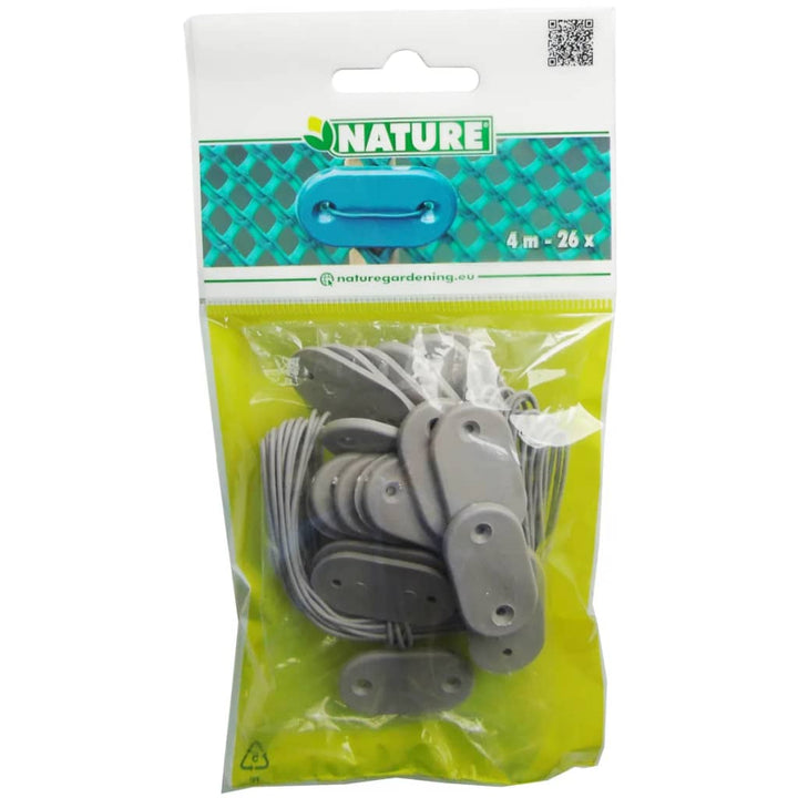 Nature Set Elemente De Fixare Gard De Grădină, 27 Piese,