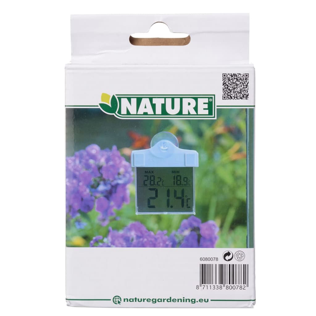 Nature Termometru Digital Pentru Fereastră, 13X10X3 Cm, 6080078