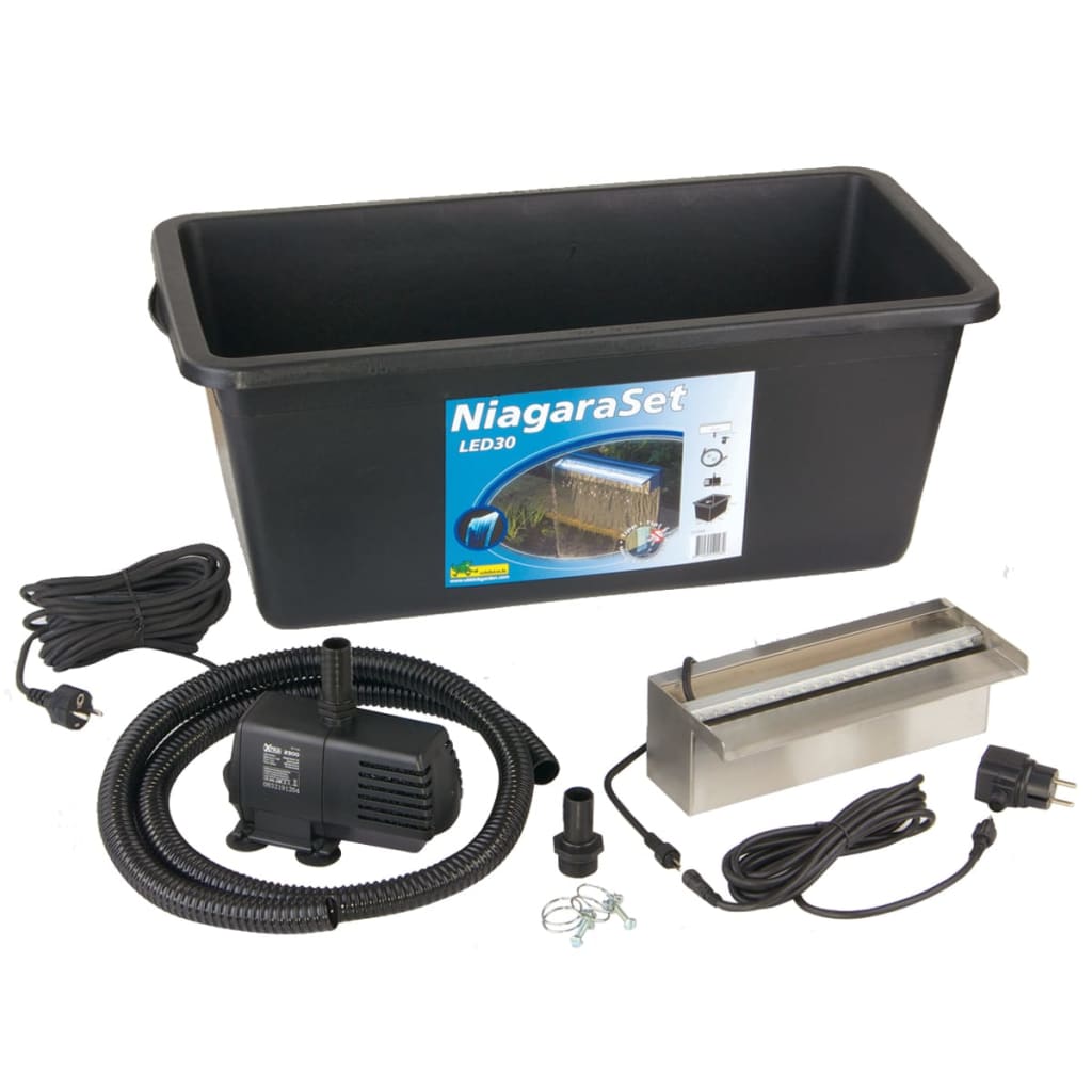 Ubbink Set Cascadă Niagara , Iluminare Led, Cu Pompă