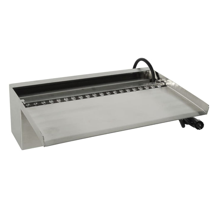 Ubbink Cascadă Niagara, , Cu Led, Argintiu, 1312125
