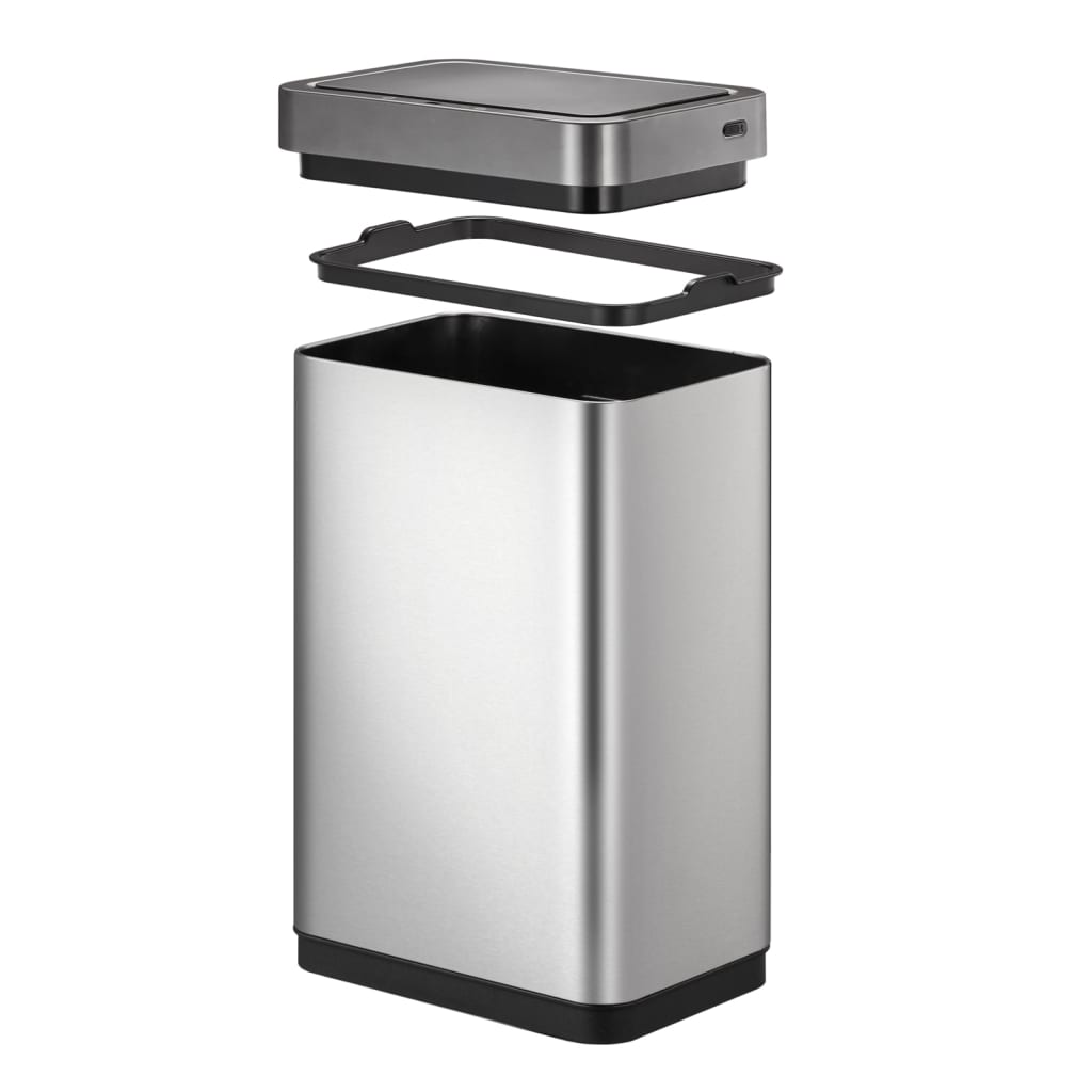 Eko Coș De Gunoi Cu Senzor Mirage X, 80 L, Argintiu Mat