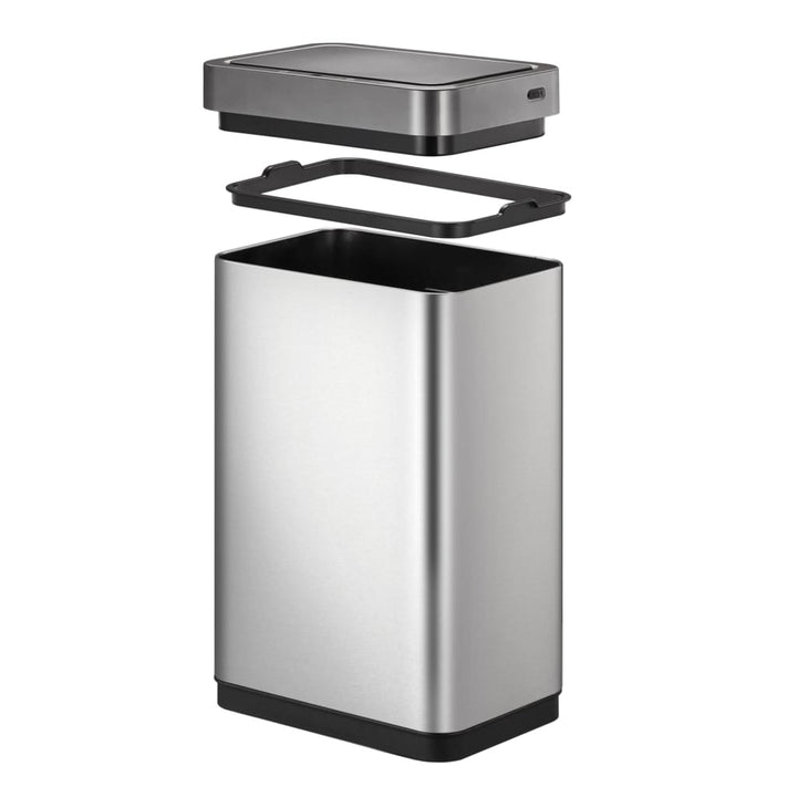 Eko Coș De Gunoi Cu Senzor Mirage X, 80 L, Argintiu Mat