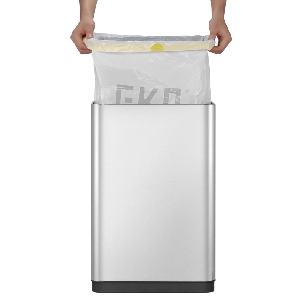 Eko Coș De Gunoi Cu Senzor Mirage X, 80 L, Argintiu Mat