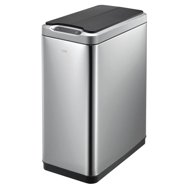 Eko Coș De Gunoi Cu Senzor &quot;Phantom&quot;, Argintiu Mat, 2X20 L