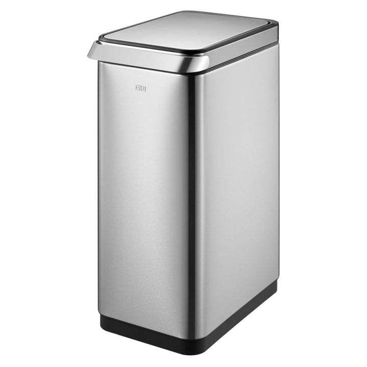 Eko Coș De Gunoi Touch Bar, Argintiu Mat, 30 L