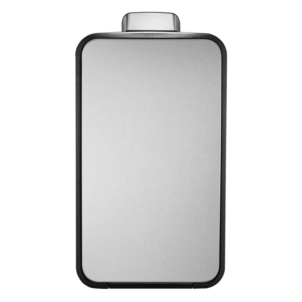 Eko Coș De Gunoi Cu Pedală „Ecoslim”, 2X20 L, Argintiu Mat