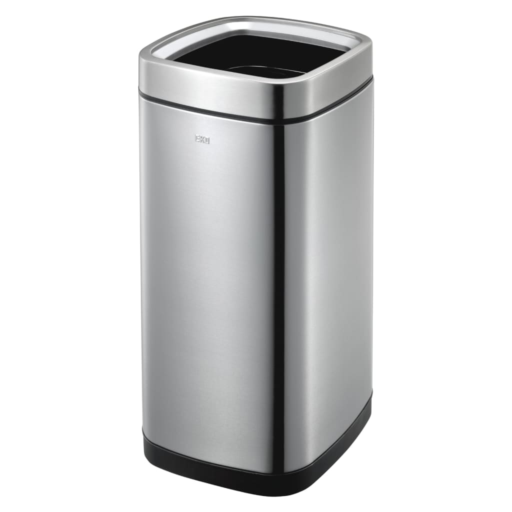 Eko Coș De Gunoi Deschis Laguna, Argintiu Mat, 35 L