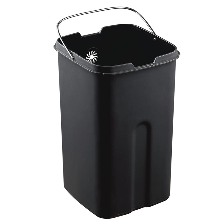 Eko Coș De Gunoi Deschis Laguna, Argintiu Mat, 35 L