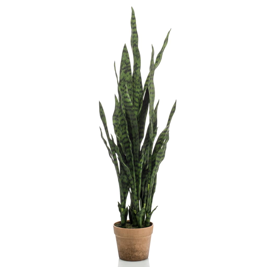 Emerald Plantă Artificială Sanseveria, Ghiveci 84 Cm