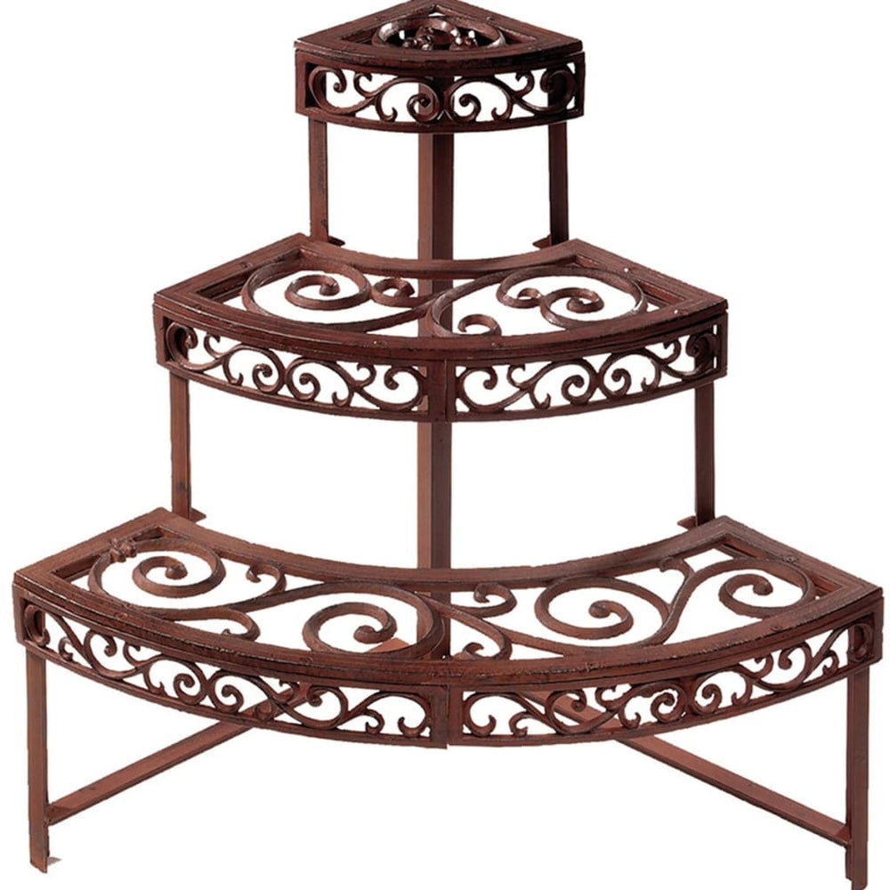 Esschert Design Etajeră, Sfert De Cerc, Bph32