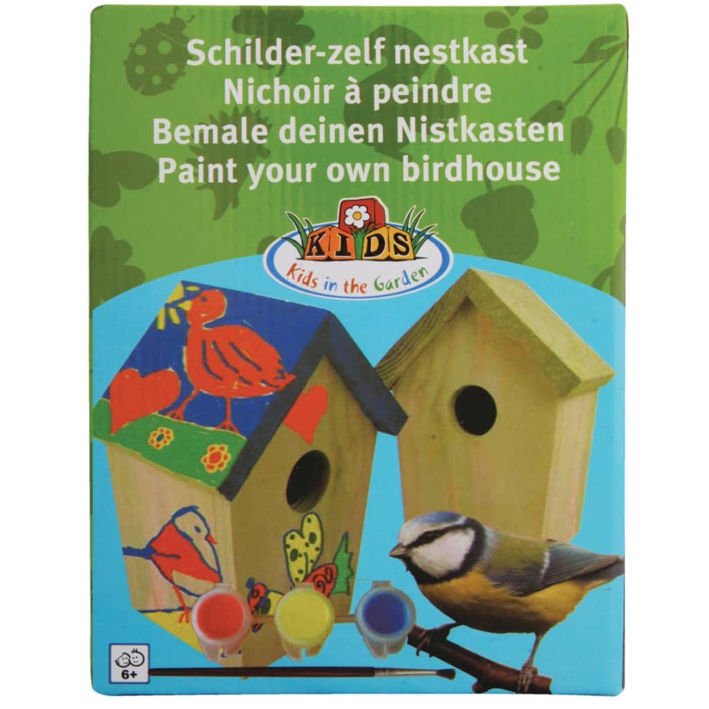 Esschert Design Diy Cu Fermoar Cu Vopsea 14.8X11.7X20 Cm Kg145