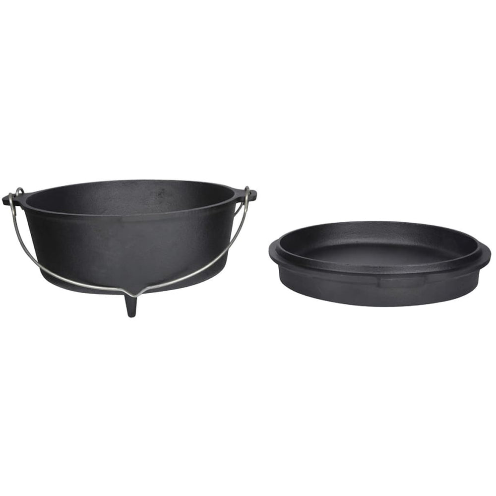 Esschert Design Cuptor Olandez 6,5 L, Negru Ff235