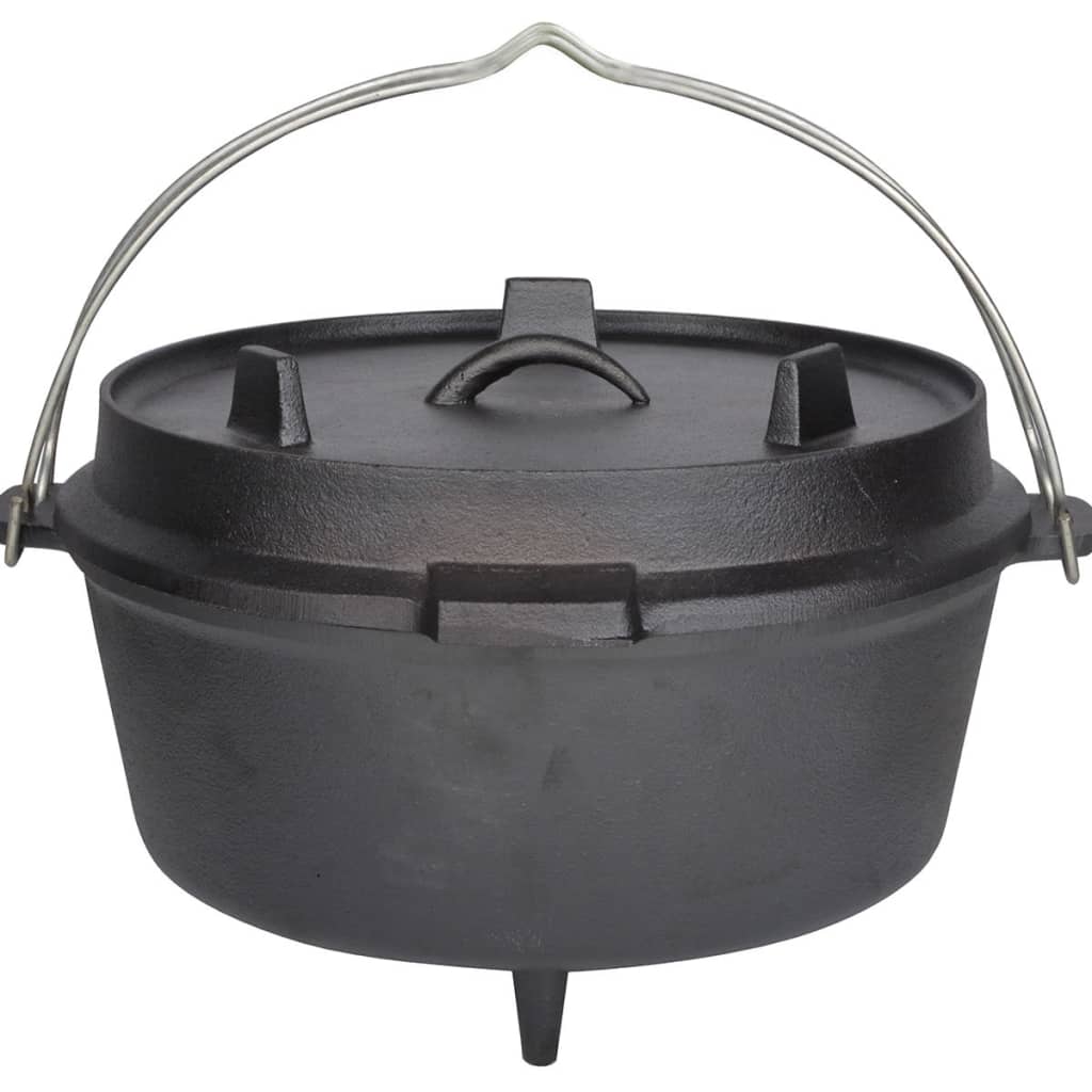 Esschert Design Cuptor Olandez 6,5 L, Negru Ff235