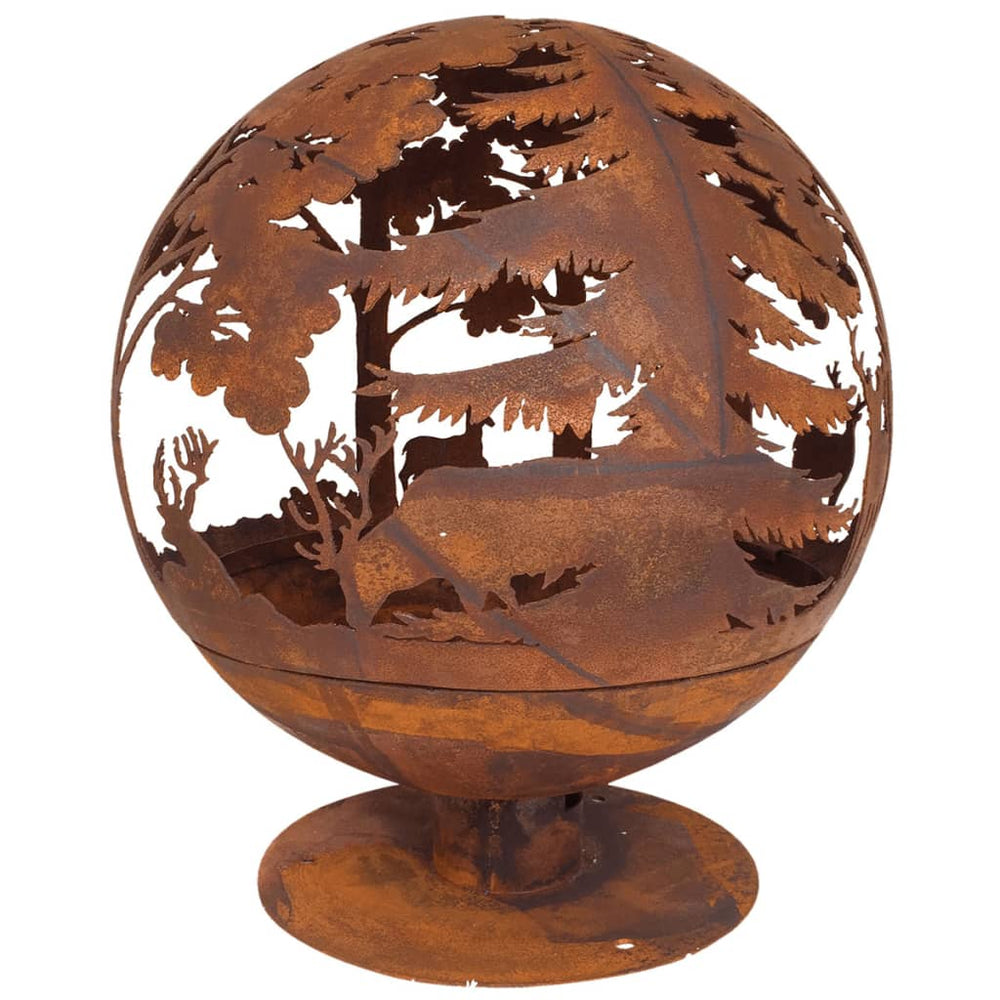 Esschert Design Șemineu De Exterior, 57,5 X 57,5 X 66 Cm, Ff261
