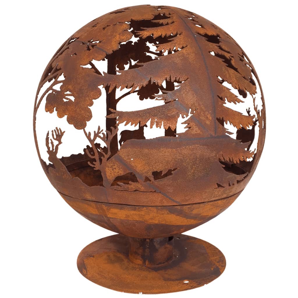 Esschert Design Șemineu De Exterior, 57,5 X 57,5 X 66 Cm, Ff261