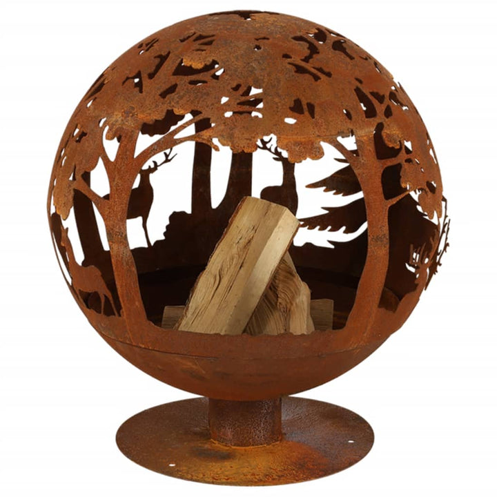 Esschert Design Șemineu De Exterior, 57,5 X 57,5 X 66 Cm, Ff261