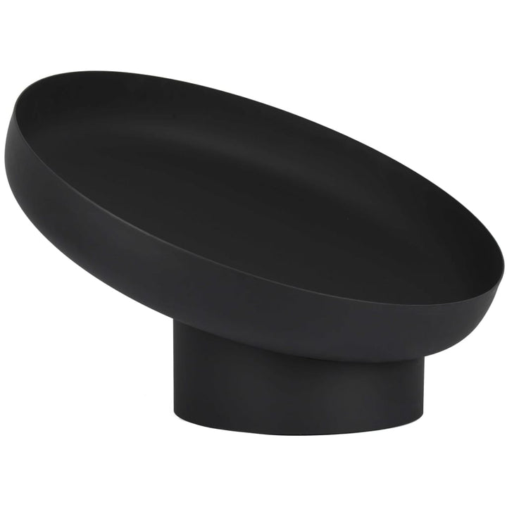 Esschert Design Bol Pentru Foc Înclinat, Negru, Oțel Ff402