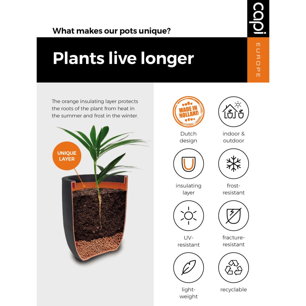 Capi Vas De Plante Nature Rib, , , Adânc, Kofz783