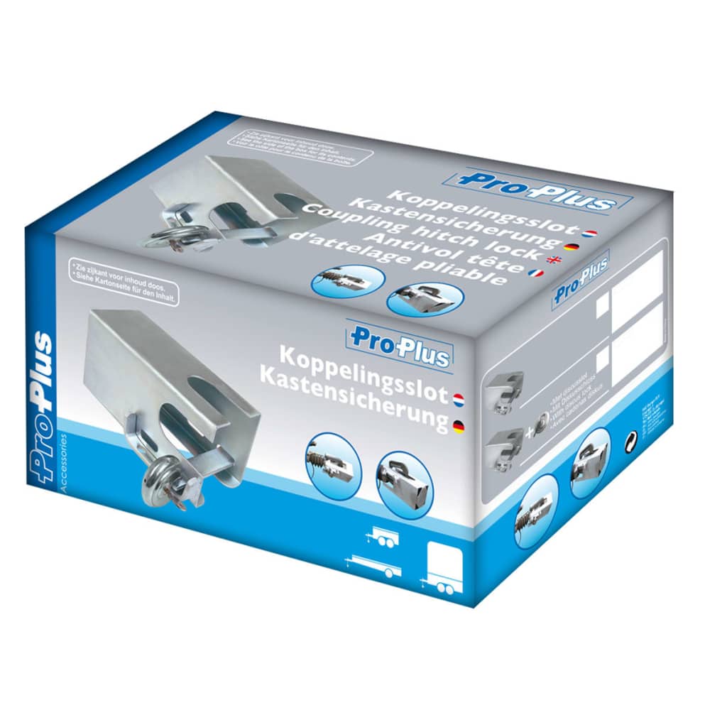 Proplus Dispozitiv De Blocare Cuplaj Remorcă 110X110 Mm, 341325S