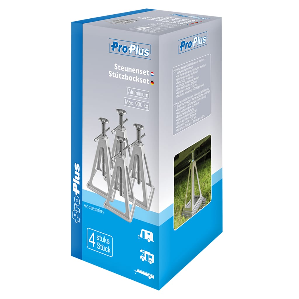 Proplus Set Suporturi Stabilizatoare Din Aluminiu 4 Buc. 360803
