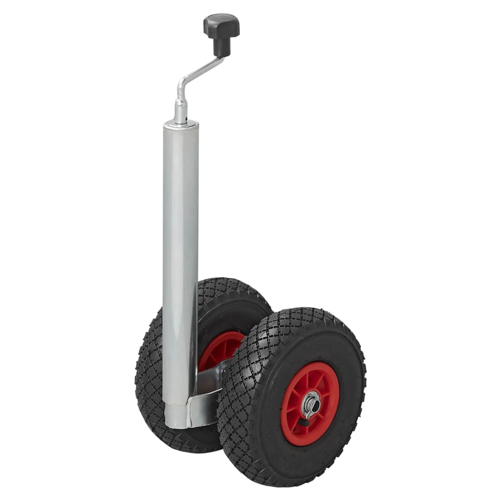 Proplus Roată De Manevră Dublă Jantă Plastic Cu Anvelopă Aer 26X8,5 Cm